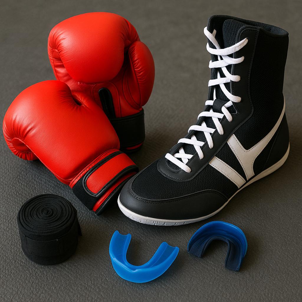 les équipements indispensable pour la boxe en photo