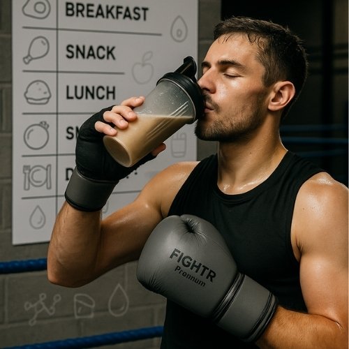 fréquence des repas en boxe