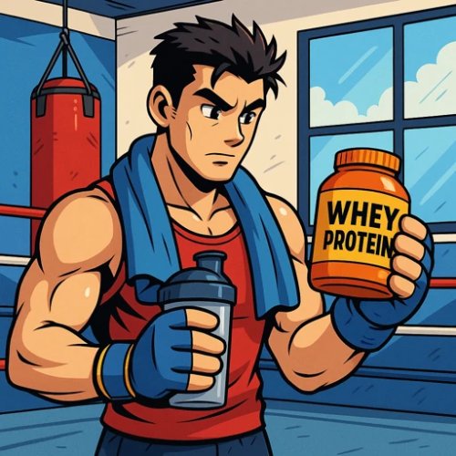 boxe et whey